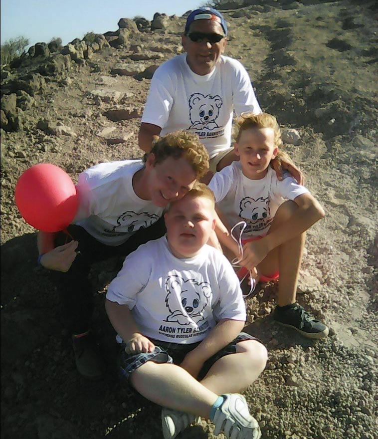 Aaron and family